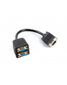 Adapter VGA (M) -> 2x VGA (F) 20cm - nr 2