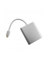 Adapter USB 3.1 typC / HDMI żeński | USB 3.0 żeński | RJ45 | PD - nr 2