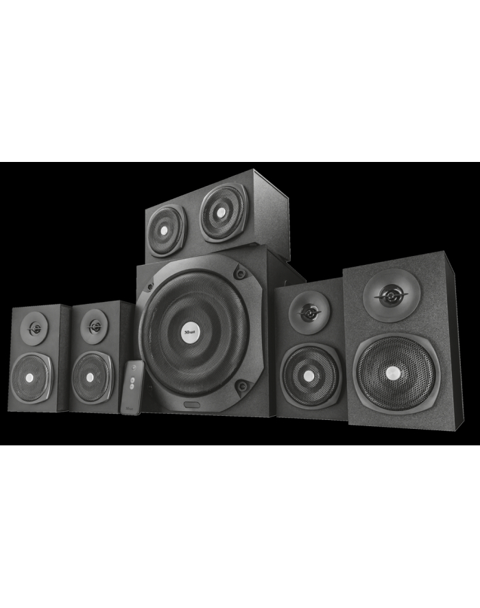 Vigor 5.1 Surround Speaker System for pc - black główny