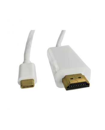 Kabel DisplayPort Alternate mode | USB 3.1 typC męski / HDMI    męski | 4Kx2K | 1m