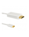Kabel DisplayPort Alternate mode | USB 3.1 typC męski / HDMI    męski | 4Kx2K | 1m - nr 6