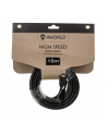 Kabel HDMI wysoka prędkość z ethernetem 15m czarny - nr 9