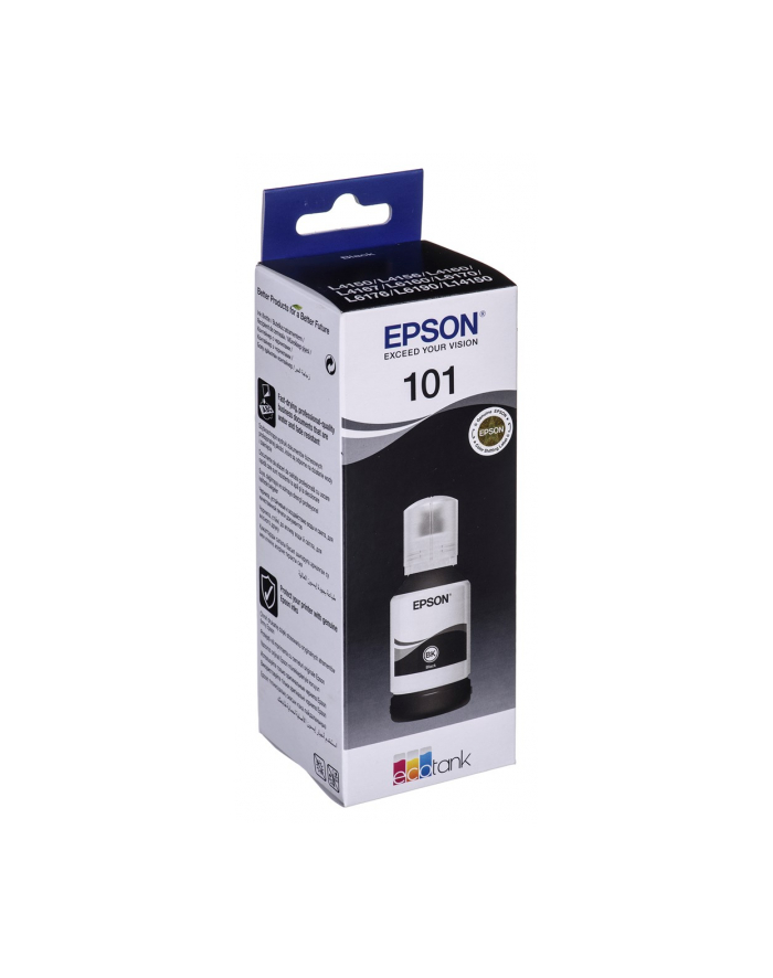 Tusz EcoTank 101 BLACK 127ml do serii L41xx/L61xx główny