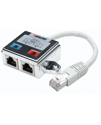 Rozdzielacz RJ45x2 ekranowany