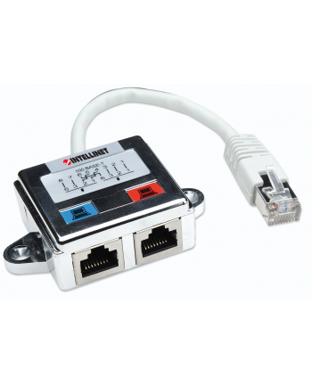 Rozdzielacz RJ45x2 ekranowany
