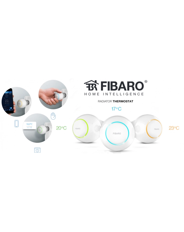 FIBARO Bezprzewodowa głowica termostatyczna Z-Wawe (FGT-001 ZW5 EU) główny