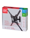 Uchwyt TV obrotowy 13-55' 90 stopni rotacji 30kg VESA od 75x75 do400x400 49mm od ściany - nr 10