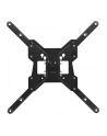 Uchwyt TV obrotowy 13-55' 90 stopni rotacji 30kg VESA od 75x75 do400x400 49mm od ściany - nr 19