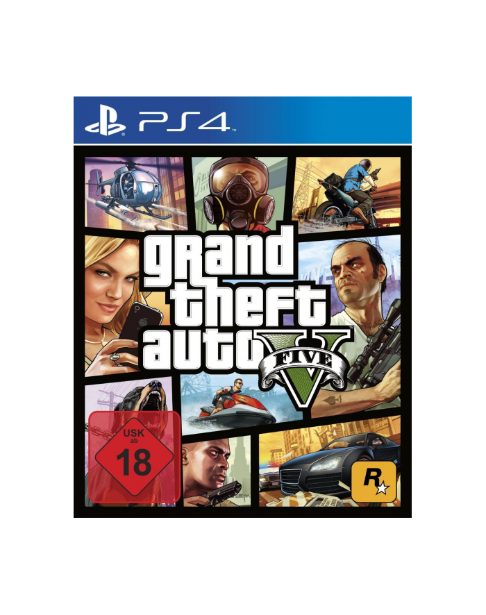 ROCKSTAR NORTH Gra Ps4 Grand Theft Auto PL główny
