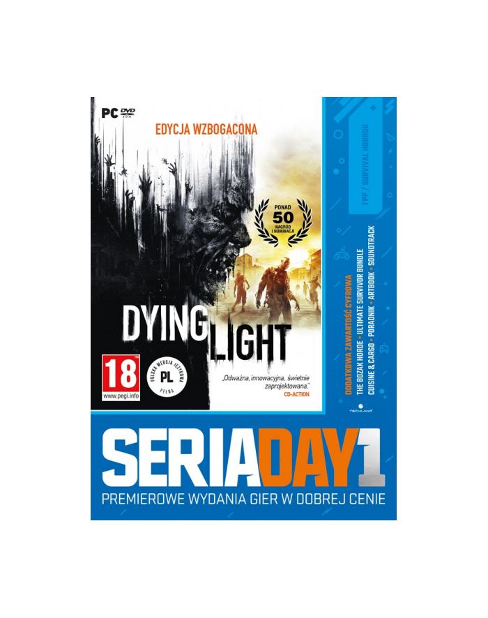 Techland Gra PC Seria Day1 Dying Light główny