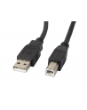 LANBERG Kabel USB 2.0 AM-BM 1.8M Ferryt czarny - nr 2