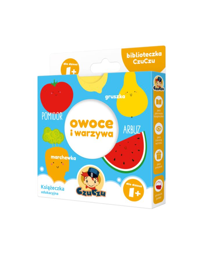 Książ. Biblioteczka CzuCzu. Owoce i warzywa główny
