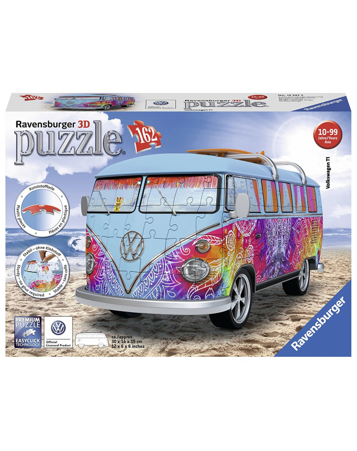 Puzzle 3D 162el VW Bus T1 Indian Summer 125272 RAVENSBURGER główny