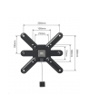 Uchwyt TV Ultra Slim 13-42' udźwig 25kg 180 stopni rotacji VESA od 75x75 do 200x200 - nr 4