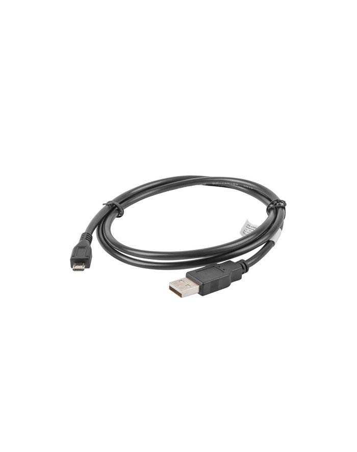 Kabel USB 2.0 micro AM-MBM5P 1M czarny główny