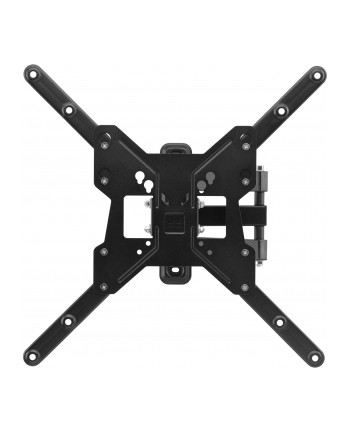 Obrotowy uchwyt TV dwuramienny 13-55' rotacja 180 stopni, udźwig 30kg VESA 75x75 do 400x400