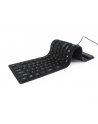 Klawiatura GEMBIRD silikonowa  czarna USB PS2 - nr 23