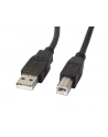 Kabel USB 2.0 AM-BM 5M czarny - nr 3