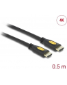 Delock Kabel High Speed HDMI with Ethernet – HDMI A męski > HDMI A męski 0.5m - nr 14