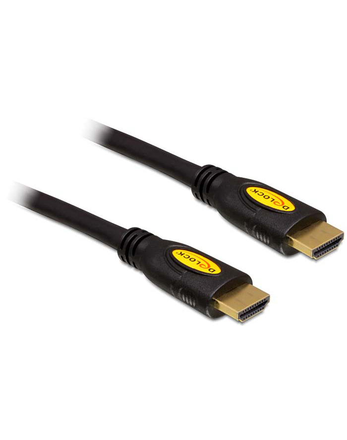Delock Kabel High Speed HDMI with Ethernet – HDMI A męski > HDMI A męski 0.5m główny