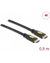 Delock Kabel High Speed HDMI with Ethernet – HDMI A męski > HDMI A męski 0.5m - nr 9