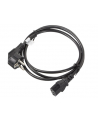 LANBERG Kabel zasilający CEE 7/7 - IEC 320 C13 VDE 1.8M czarny - nr 2