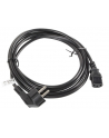 LANBERG Kabel zasilający CEE 7/7 - IEC 320 C13 VDE 5M czarny - nr 28