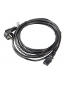 LANBERG Kabel zasilający CEE 7/7 - IEC 320 C13 VDE 5M czarny - nr 2