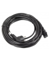 LANBERG Kabel zasilający CEE 7/7 - IEC 320 C13 VDE 10M czarny - nr 16