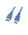 LANBERG Przedłużacz kabla USB 3.0 AM-AF niebieski 1.8M - nr 2