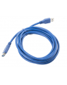 LANBERG Przedłużacz kabla USB 3.0 AM-AF niebieski 3M - nr 3