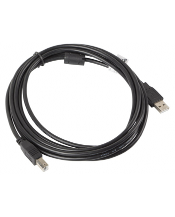 LANBERG Kabel USB 2.0 AM-BM 3M Ferryt czarny