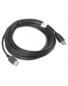 LANBERG Przedłużacz kabla USB 2.0 AM-AF czarny 5M - nr 2