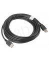 LANBERG Przedłużacz kabla USB 2.0 AM-AF czarny 5M - nr 7