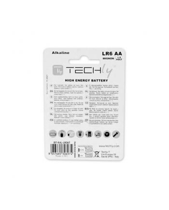 Baterie alkaliczne LR06 AA 4szt, (IBT-LR06T4B)