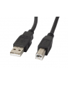 Kabel USB 2.0 AM-BM 3M czarny - nr 5
