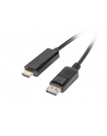 Kabel DisplayPort - HDMI M/M 1.8M czarny - nr 12