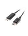 Kabel DisplayPort - HDMI M/M 1.8M czarny - nr 8