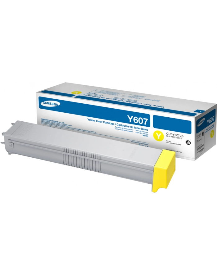 Samsung CLT-Y6072S Yellow Toner Cartridge główny