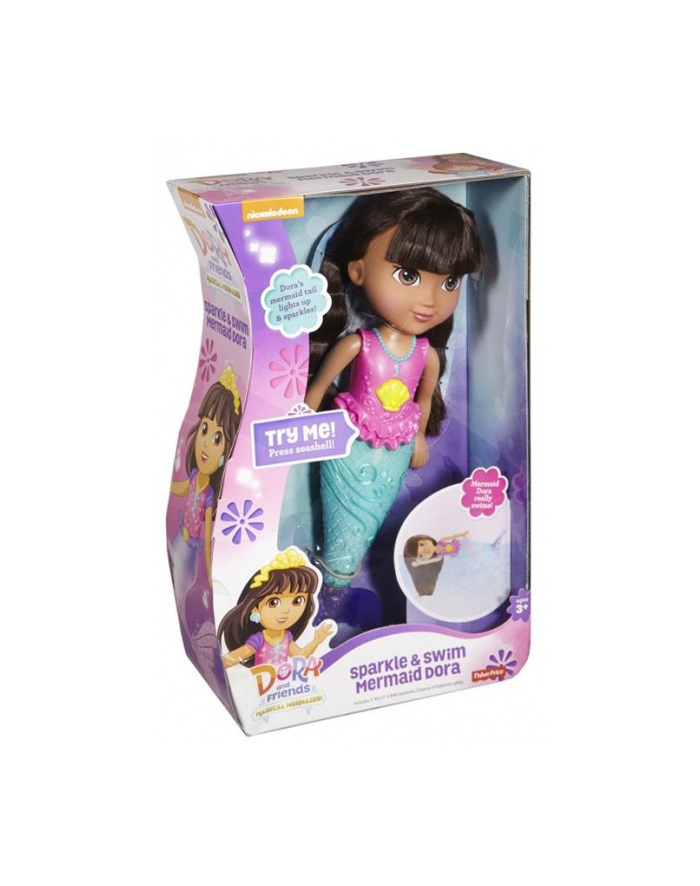 Fisher Price Dora Magiczna pływaczka - syrenka Dora główny