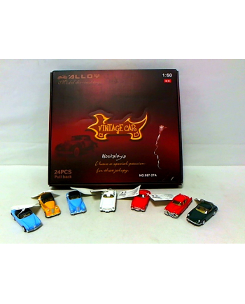 Auto retro 12 cm 24szt/disp HXHG01