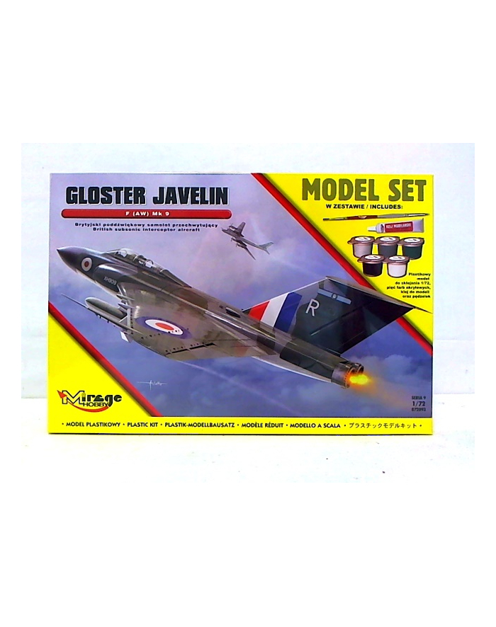 Mirage zestaw do sklejania Gloster Javelin MS0014 główny