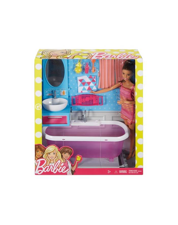 Barbie lalka w łazience lub w kuchni DVX51 /2 główny