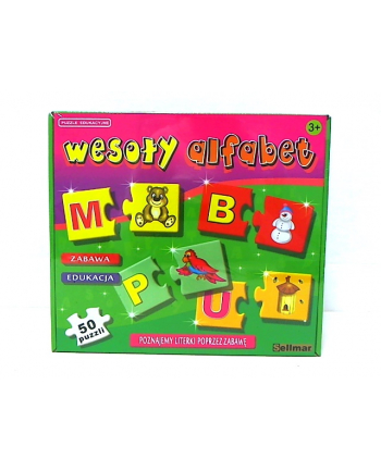 Wesoły alfabet - puzzle edukacyjne PE11