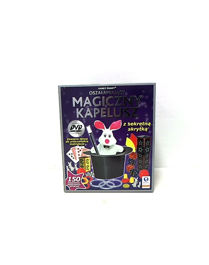MAGIA magiczny kapelusz - 150 sztuczek 4604 główny