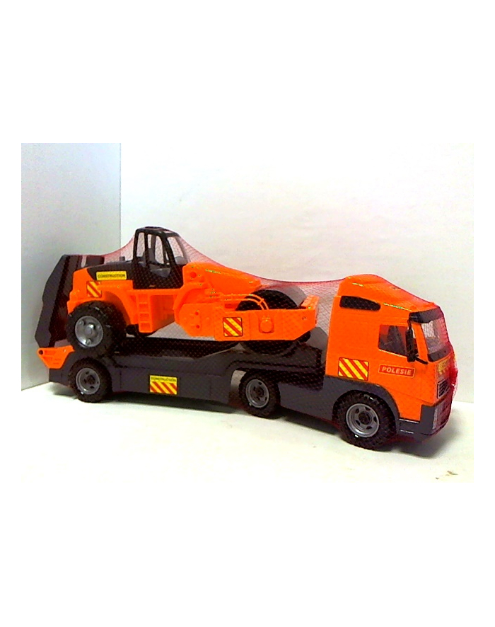 Volvo samochód holownik + walec w siatce 36810 główny