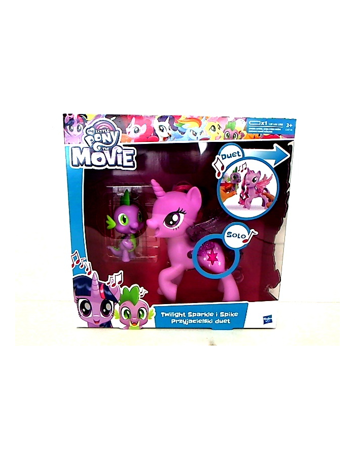 MLP Twilight śpiewająca ze Spikiem j.pol C0718 /3 główny