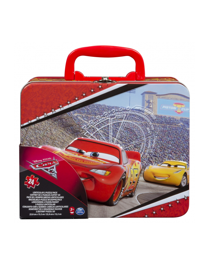 SPIN Cars3 puzzle 3D w puszce 98424 6035603 główny