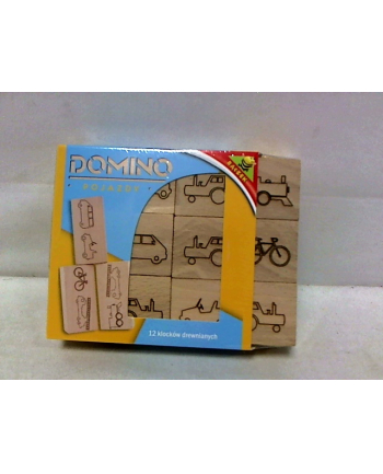 Domino drewniane - pojazdy 02308