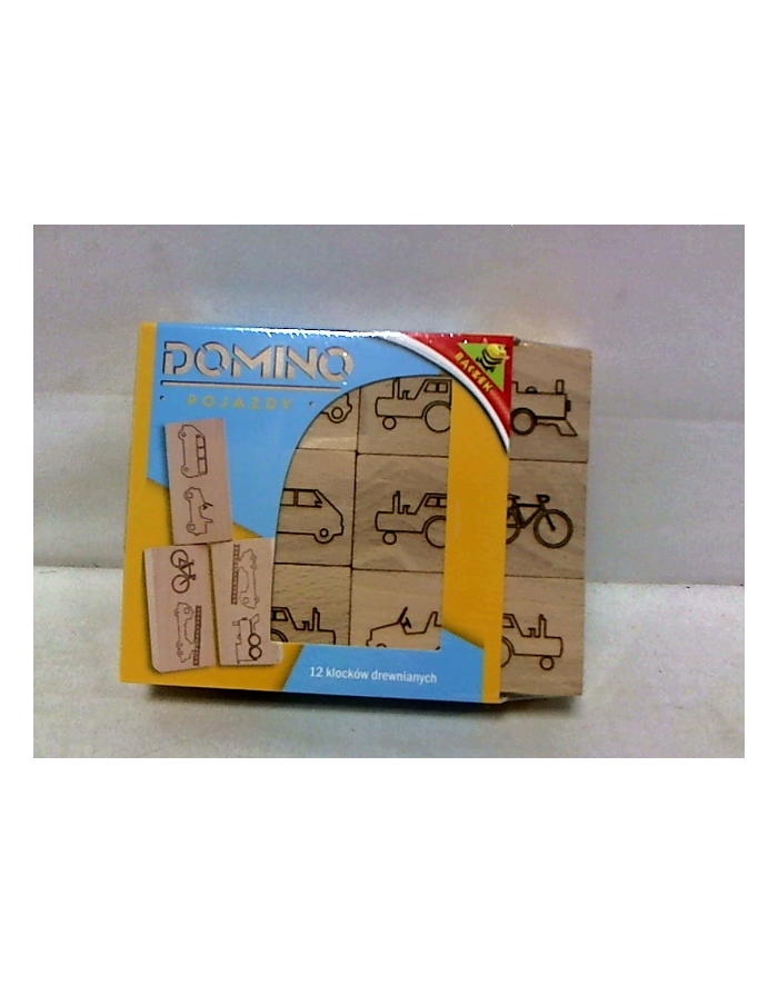 Domino drewniane - pojazdy 02308 główny